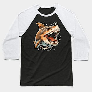 Shark Adaptation Artifacts Baseball T-Shirt